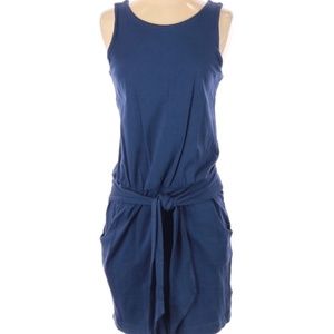 THEORY - BLUE COTTON DRESS